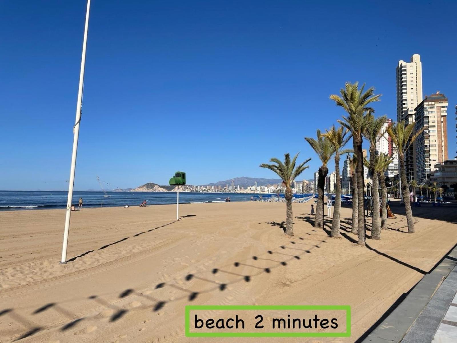 Apartamento Exclusivo En La Playa 9 Benidorm Exteriör bild